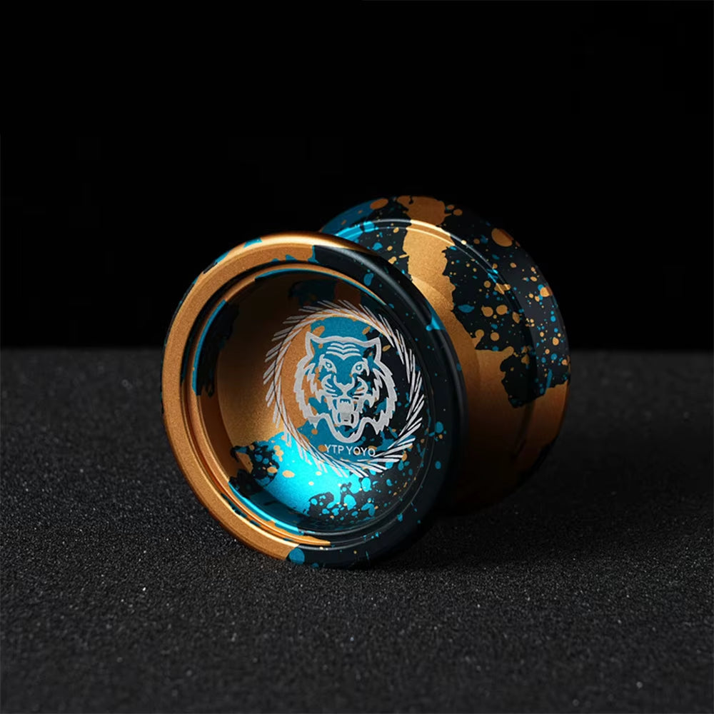 Yoyo Professional Magic Yoyo Metal Yoyo with 10 Ball Bearing Alloy Aluminum High Speed Unresponsive Yo Yo Classic Toys for Kids