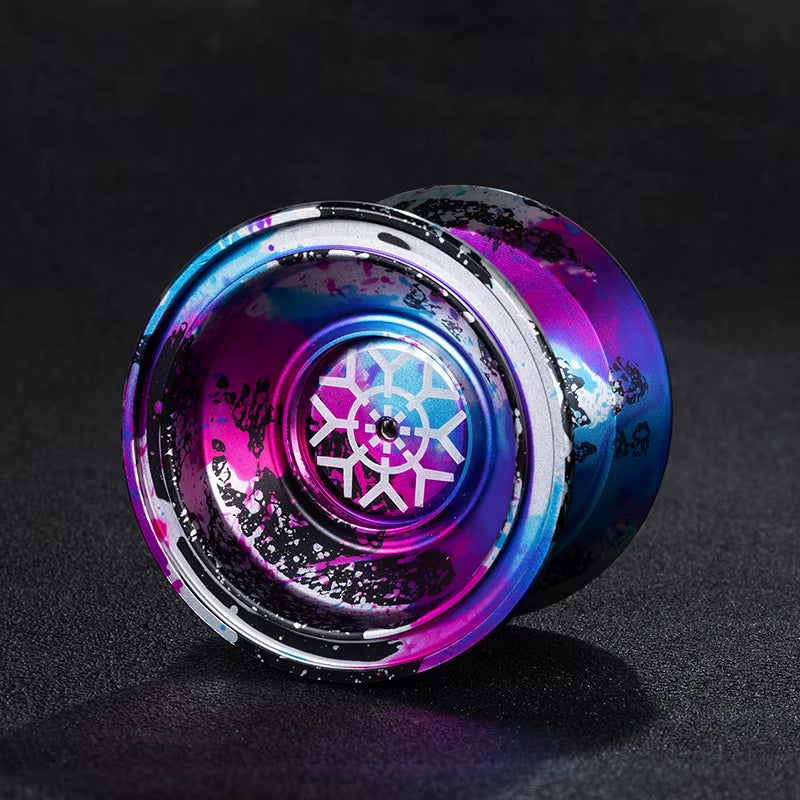 Yoyo Professional Magic Yoyo Metal Yoyo with 10 Ball Bearing Alloy Aluminum High Speed Unresponsive Yo Yo Classic Toys for Kids