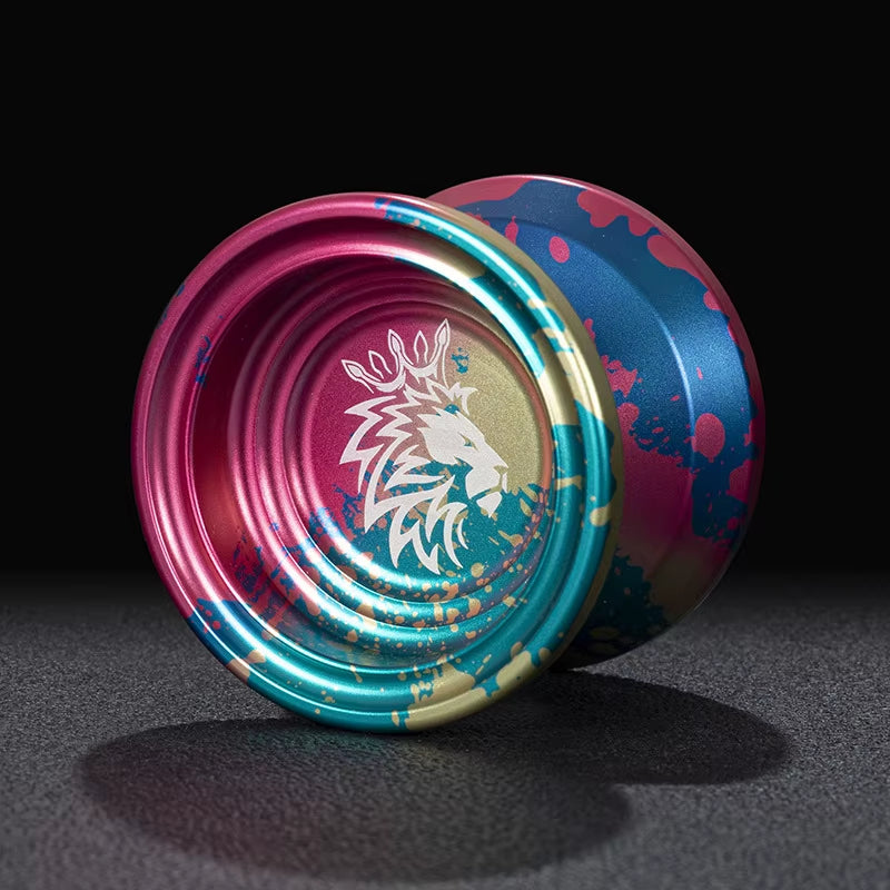 Yoyo Professional Magic Yoyo Metal Yoyo with 10 Ball Bearing Alloy Aluminum High Speed Unresponsive Yo Yo Classic Toys for Kids