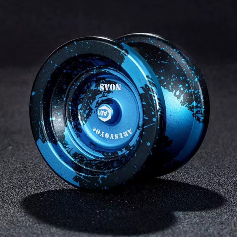 Yoyo Professional Magic Yoyo Metal Yoyo with 10 Ball Bearing Alloy Aluminum High Speed Unresponsive Yo Yo Classic Toys for Kids
